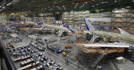 Továrna Boeingu v americkém státě Washington.